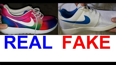 real vs fake nike roshe|are nike nikes genuine.